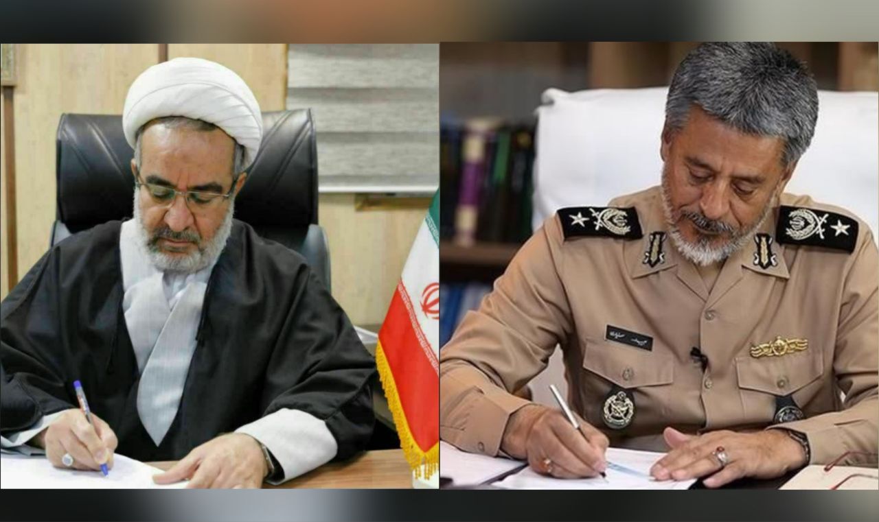 امیر دریادار سیاری و حجت الاسلام  دهدار درگذشت والده رئیس سازمان عقیدتی سیاسی ارتش را تسلیت گفتند