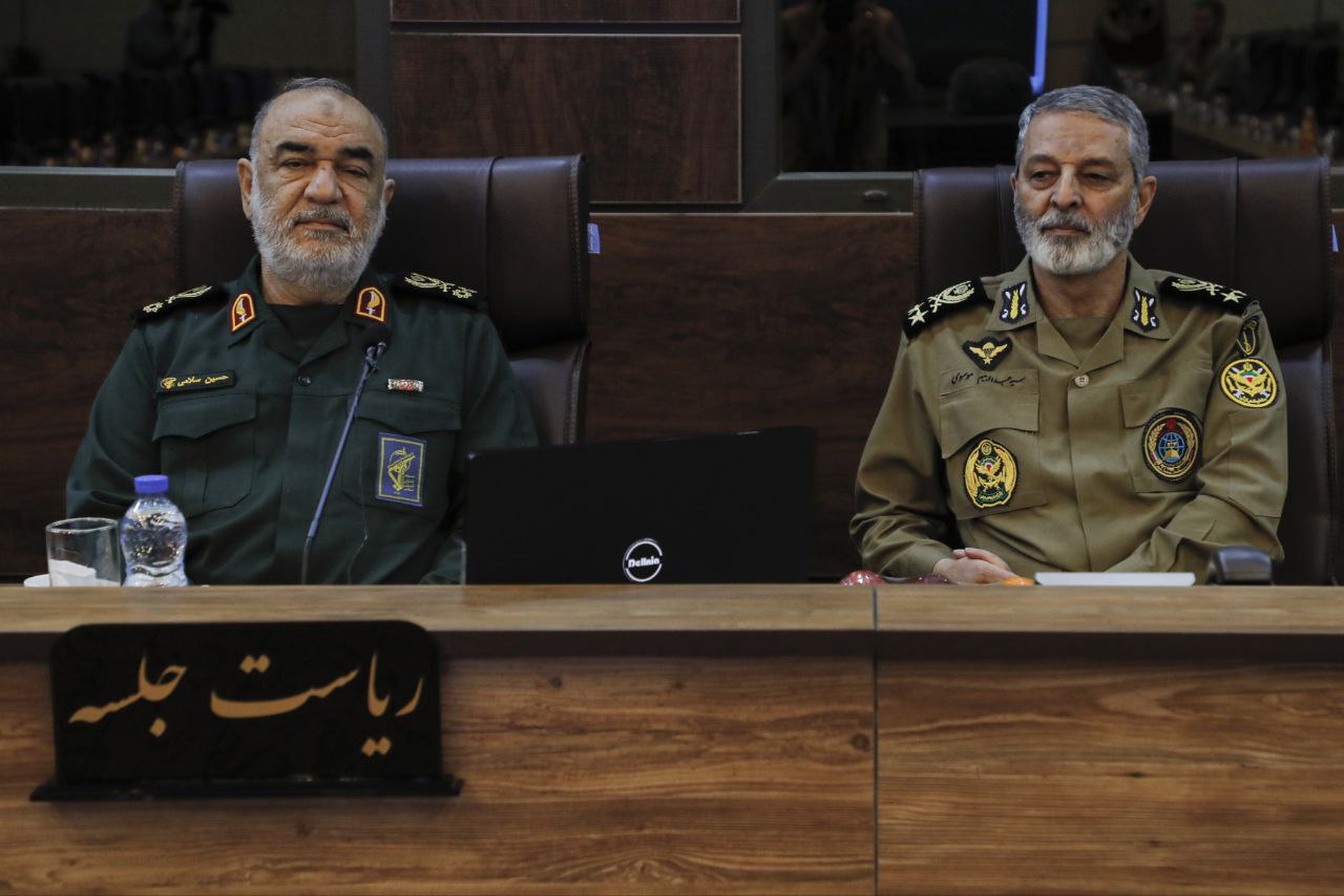 گزارش تصویری از نشست هم‌افزایی فرماندهان ارتش جمهوری اسلامی ایران و سپاه پاسداران انقلاب اسلامی