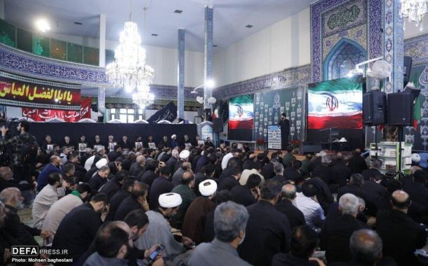 مراسم بزرگداشت شهدای اقتدار سازمان بسیج مستضعفین+ عکس
