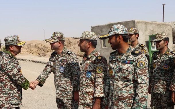 بازدید امیر سرتیپ صباحی‌فرد از گروه پدافند هوایی فردو قم