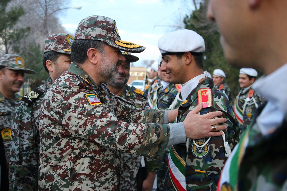 بازدید فرمانده قرارگاه مشترک پدافندهوایی خاتم الانبیا (ص) کشور از منطقه پدافند هوایی شمال‌غرب